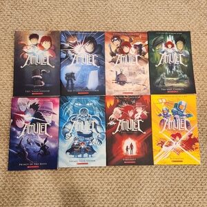 Amulet by Kazu Kibuishi 8 book set in box